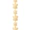 12 Pack: Cream Reconstituted Quartzite Turtle Beads by Bead Landing™
